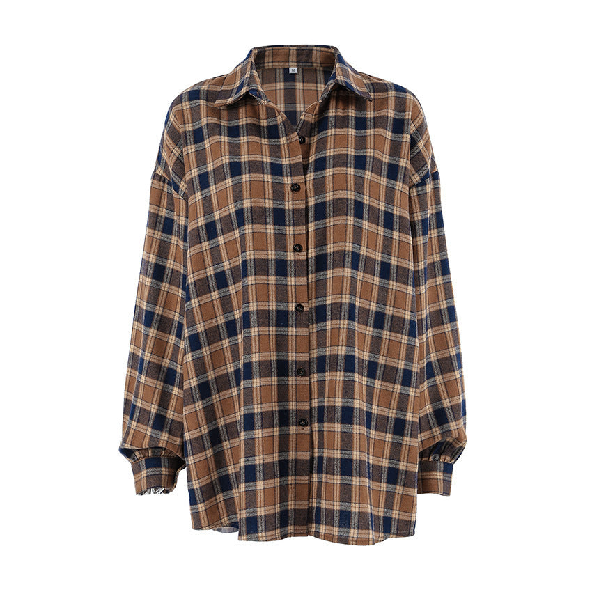 Plaid Oversized Shirt