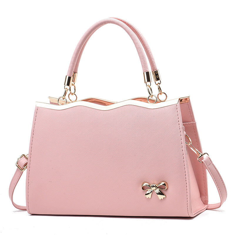 Luxurious Bowknot Leather Shoulder Bag