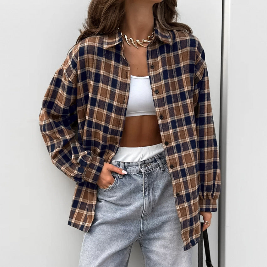 Plaid Oversized Shirt