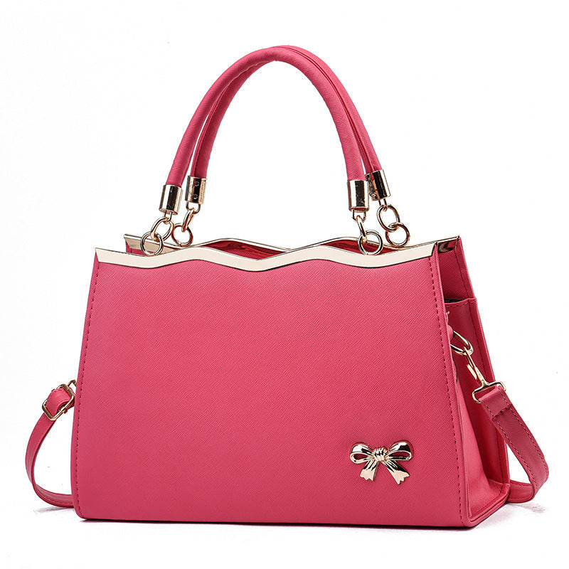 Luxurious Bowknot Leather Shoulder Bag